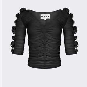 🖤 🌹 Wray Rose Top